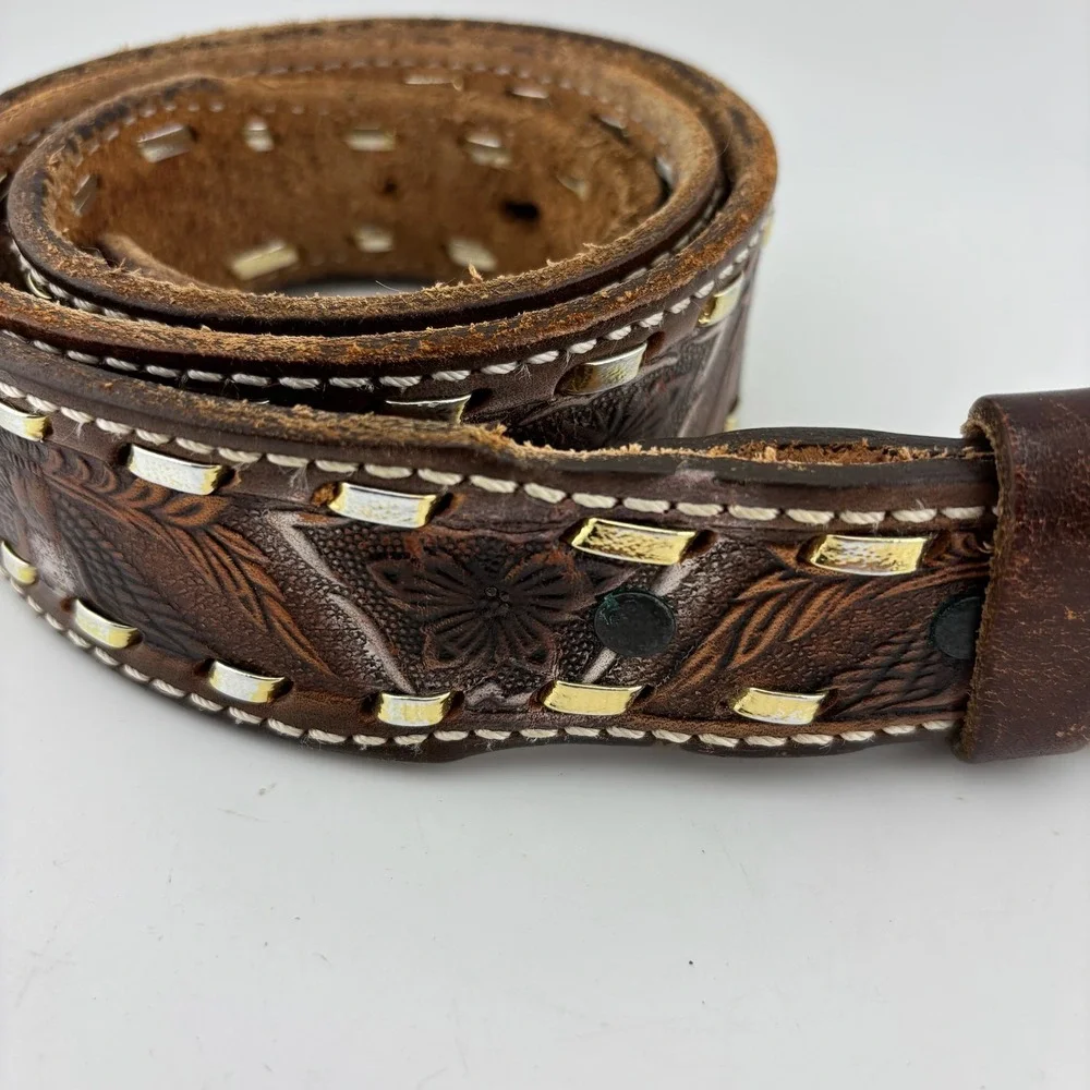 Brighton Leather Belt 44